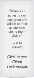 “The Tables are great!  Thanks”

  ~ A S Toronto